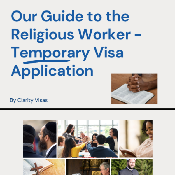 eBook: UK Religious Worker (Temporary) Visa Application  image